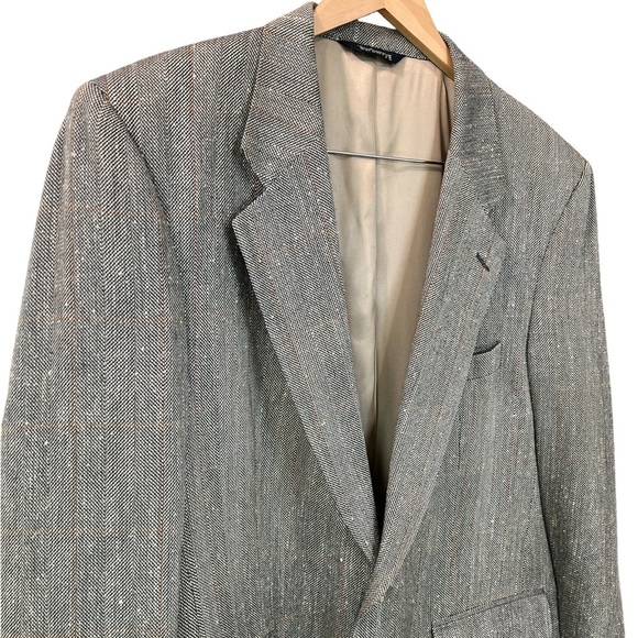 Vintage Burberrys Tweed Blazer - Picture 2 of 9